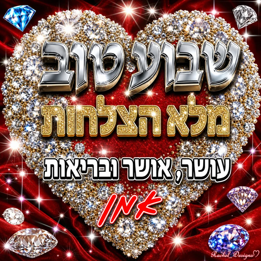 שבוע טוב מלא הצלחות